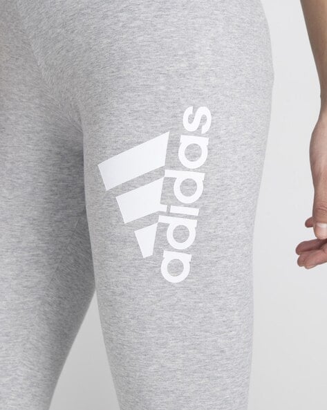 Buy ADIDAS NEO Women Grey Melange Branded Long Printed Tights - Tights for  Women 2023159 | Myntra