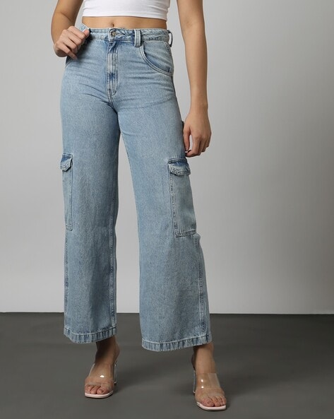 Buy Blue Jeans & Jeggings for Women by Outryt Online