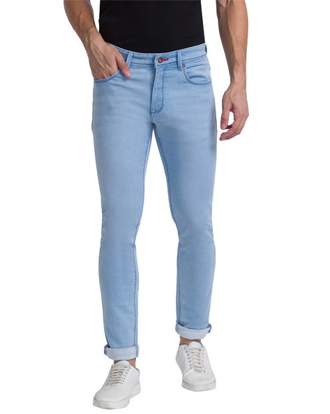 Hold sammen med Udøve sport blødende Buy Blue Jeans for Men by RAYMOND Online | Ajio.com