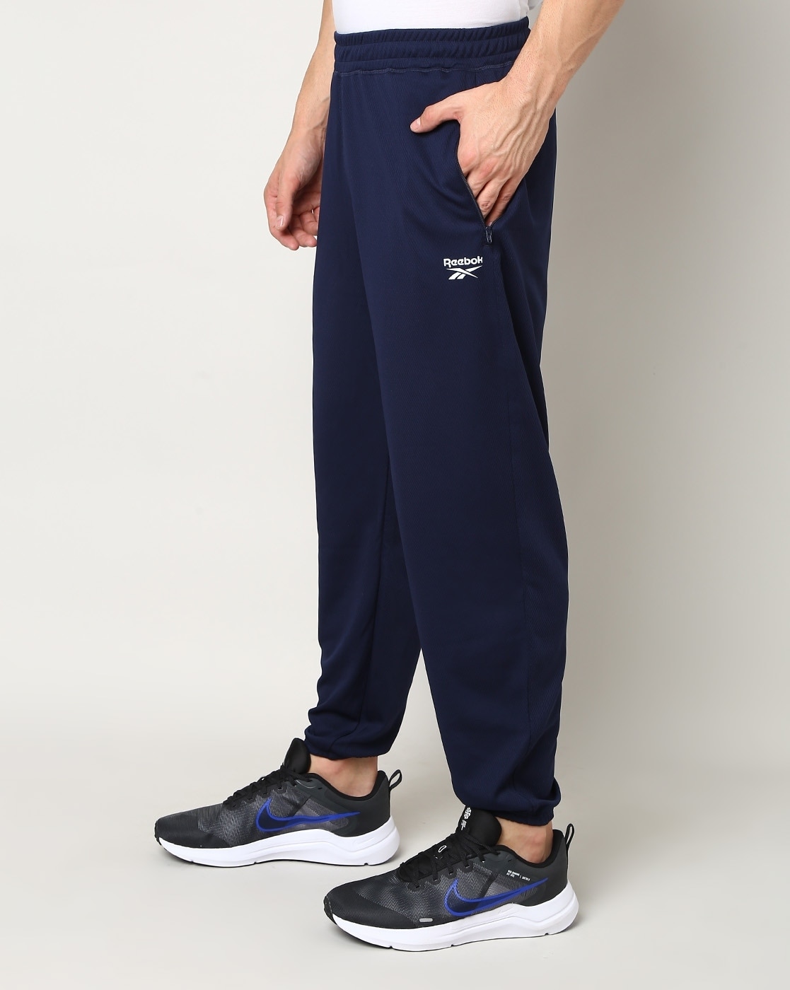 REEBOK Solid Men White Track Pants - Buy REEBOK Solid Men White Track Pants  Online at Best Prices in India | Flipkart.com