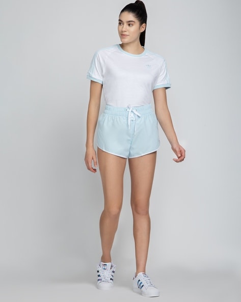 Buy Blue Shorts for Women by Adidas Originals Online