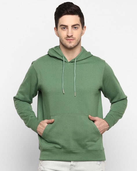 Green colour hoodie best sale