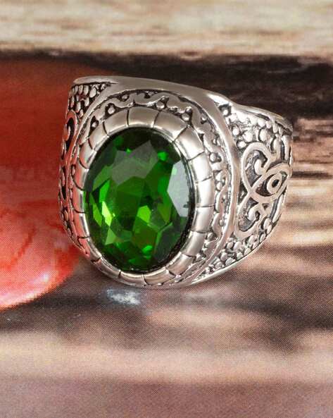 Beautiful Green Color Stone Ring