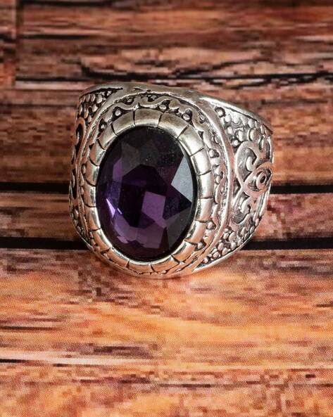 Always in Bloom - Amethyst Rose cocktail ring UK size T – Kim Styles  Jewellery
