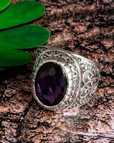 Drink In These Alluring Amethyst Cocktail Rings - JCK