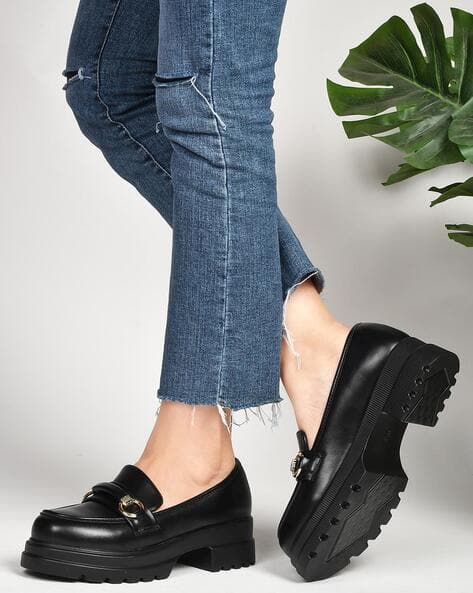 Heeled Loafers Asos Womens Loafers Women Platform Heeled Loafers