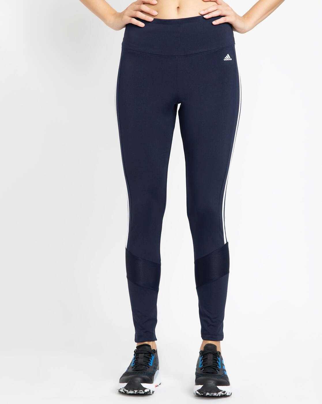 Buy Blue Leggings for Women by ADIDAS Online | Ajio.com