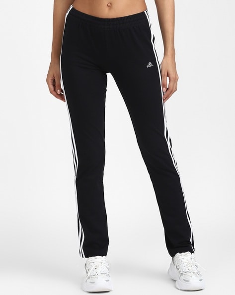 Track Pants with Contrast Stripes