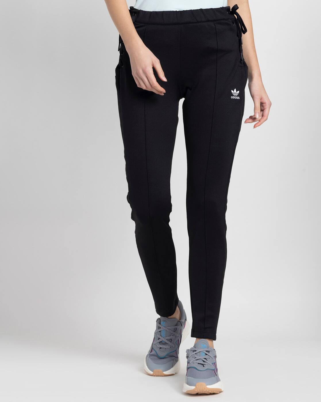 gray adidas pants womens