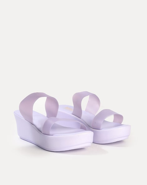 Women Dual-Strap Flatforms