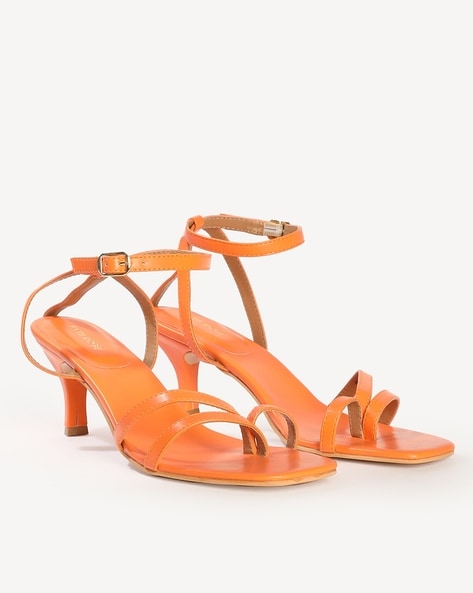 Rust orange clearance heels