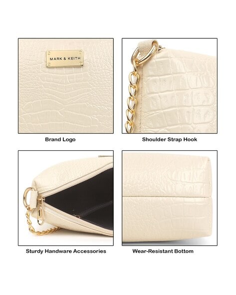 Buy White Handbags for Women by Mark & Keith Online