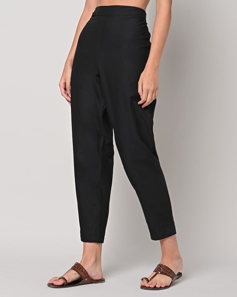 Buy Black Pants for Women by ETHNIC CURRY Online  Ajiocom