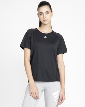 Buy Black Tshirts for Women by ADIDAS Online Ajio