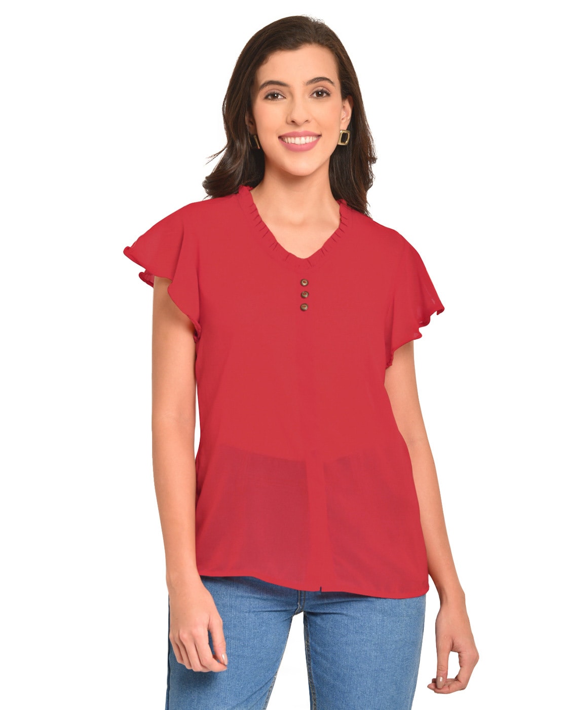 Buy Red Tops for Women by MARTINI Online