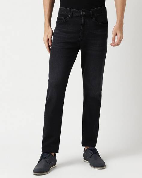 Buy BOSS Comfort Stretch Slim Fit Denim Jeans Black Color Men