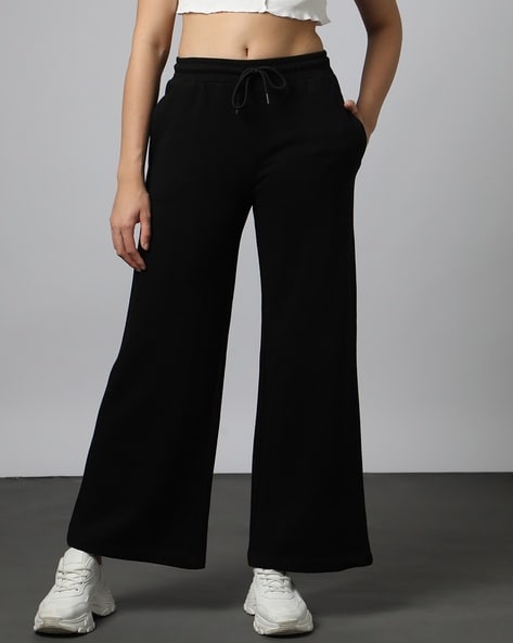 Highwaisted joggers  Black  Ladies  HM IN