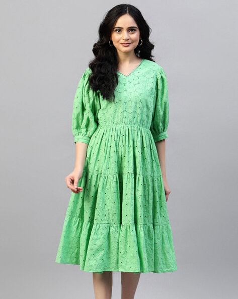 Green Dresses for Women