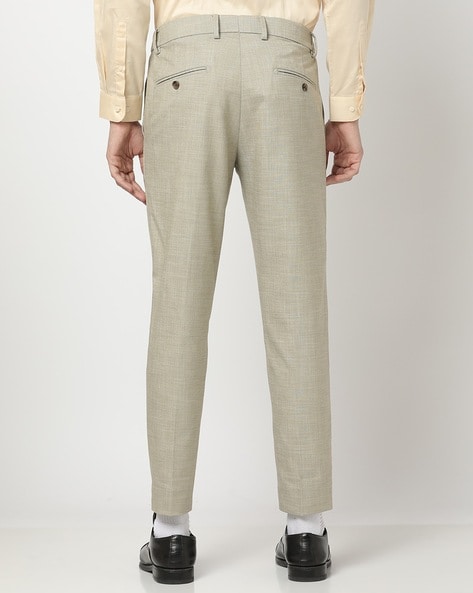 Mango Outlet Linen Cotton Blend Suit Trousers, $79 | Mango | Lookastic