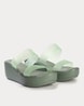 Buy Green Heeled Sandals For Women By Buda Jeans Co Online 