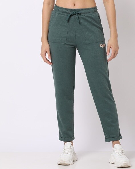 Buy Peach Track Pants for Women by YOUSTA Online