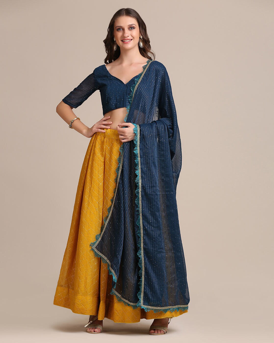 Bridal Gold Dupatta for Lehenga in Uk USA Designer Viel - Etsy UK |  Embroidered mesh dress, Lehenga suit, Stole scarf