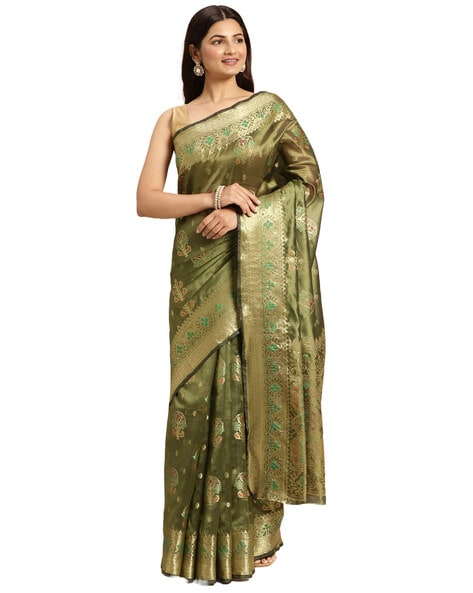 Buy Black Sarees for Women by Saree mall Online | Ajio.com