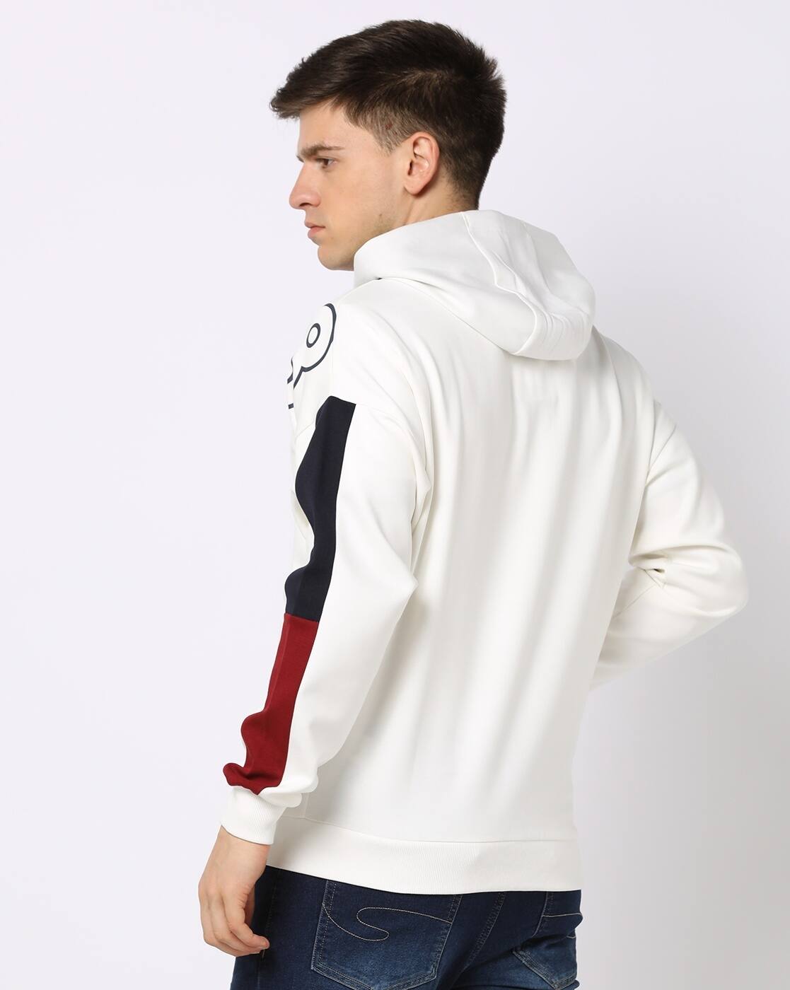 Buy Off White Sweatshirt & Hoodies for Men by LEE COOPER Online
