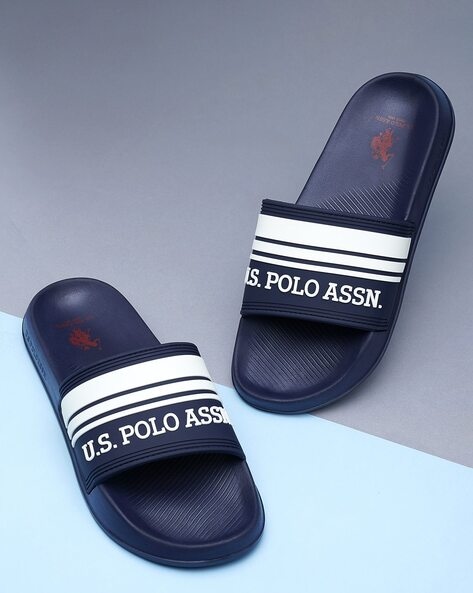 Buy Blue Flip Flop Slippers for Men by U.S. Polo Assn. Online