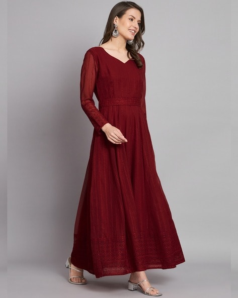 Buy Red Dresses & Gowns for Women by BLACK SCISSOR Online