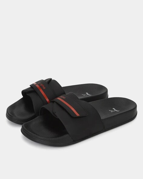 Mens on sale velcro sliders