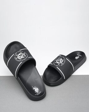 Buy Black Flip Flop Slippers for Men by U.S. Polo Assn. Online