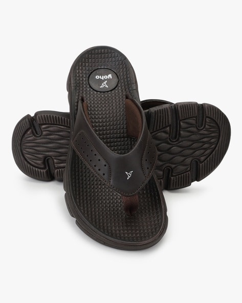 Mens slippers with online support