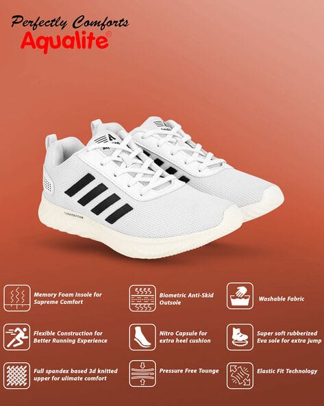 Buy White Sports Shoes for Men by AQUALITE Online