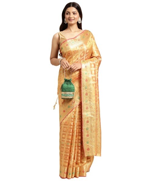 Buy Multicoloured Sarees for Women by KIMISHA Online | Ajio.com