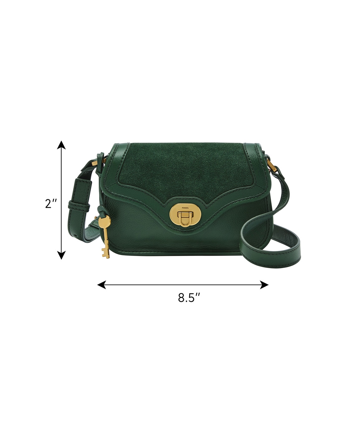 Fossil on sale green purse