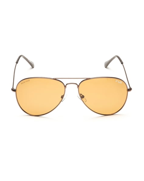 Amazon.com: Mens Large Aviator Yellow Lens Sunglasses - Colored Tint Lens :  Clothing, Shoes & Jewelry