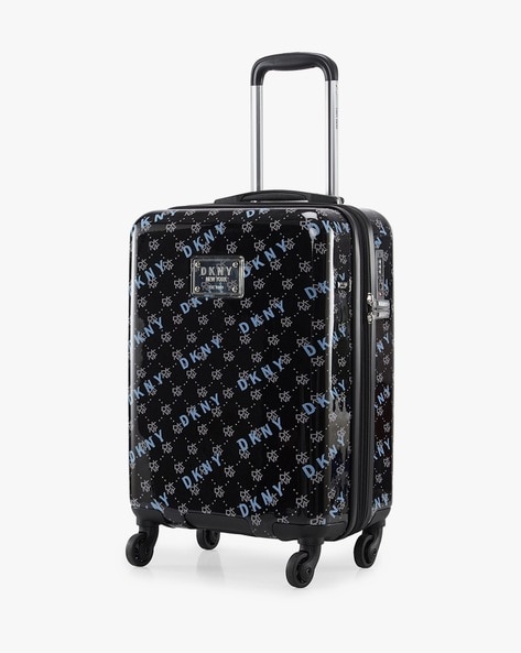 Dkny Vintage Signature Cabin Size Trolley Black - Buy Dkny Vintage Signature  Cabin Size Trolley Black online in India