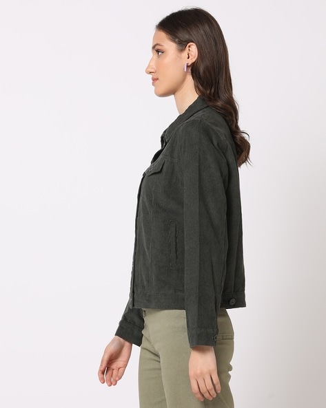 Stepping Out Corduroy Cargo Jacket – Mirror Mirror Boutique