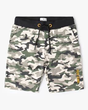 pepe jeans Camouflage Print Shorts with Drawstring Waist-picture-17