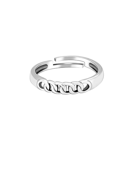 Silver Shoppee Silver Shoppee 'Striking' Sterling Silver Ring for Boys,  Girls, Men & Women Sterling Silver Silver Plated Ring Price in India - Buy  Silver Shoppee Silver Shoppee 'Striking' Sterling Silver Ring