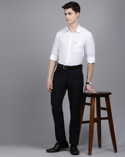 Allen solly linen outlet shirts