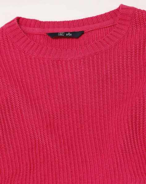 Buy Pink Sweaters & Cardigans for Women by DNMX Online