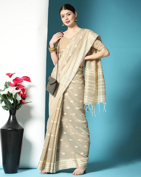 Size 36-42 Inches Fully Stitched Blouse Tussar Mixed Silk Saree With  Chikankari Work Chikankari Sarees Online Shopping Usa Tussar - Etsy