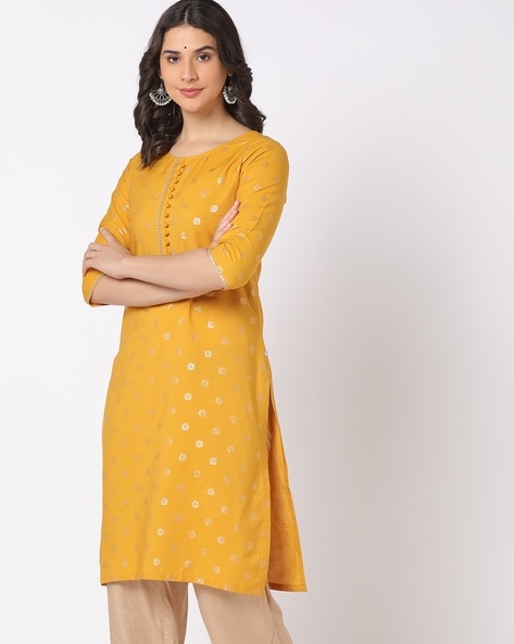 Buy Mustard Yellow Leggings for Women by AVAASA MIX N' MATCH Online