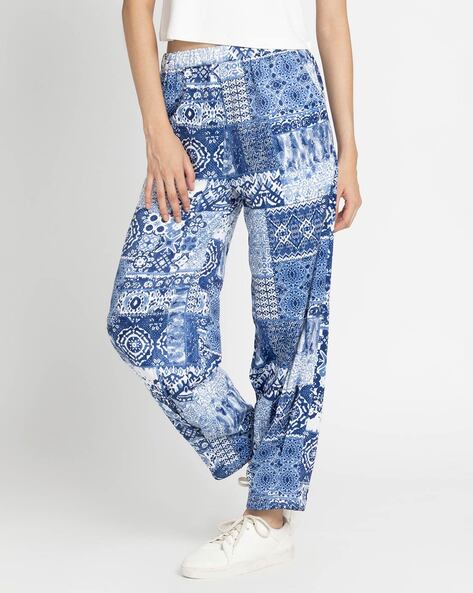 Buy Kazo Printed Trousers online - Women - 7 products | FASHIOLA INDIA