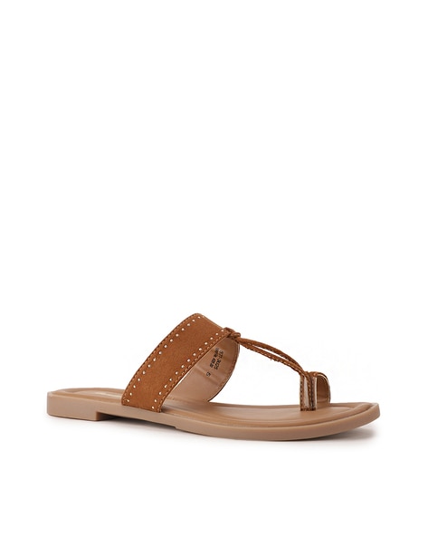 Slip On Toe Ring Sandals