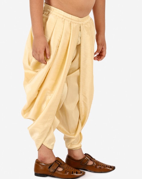 Solid Color Cotton Dhoti Pant in White | Dhoti pants, Pants women fashion,  Womens pants design