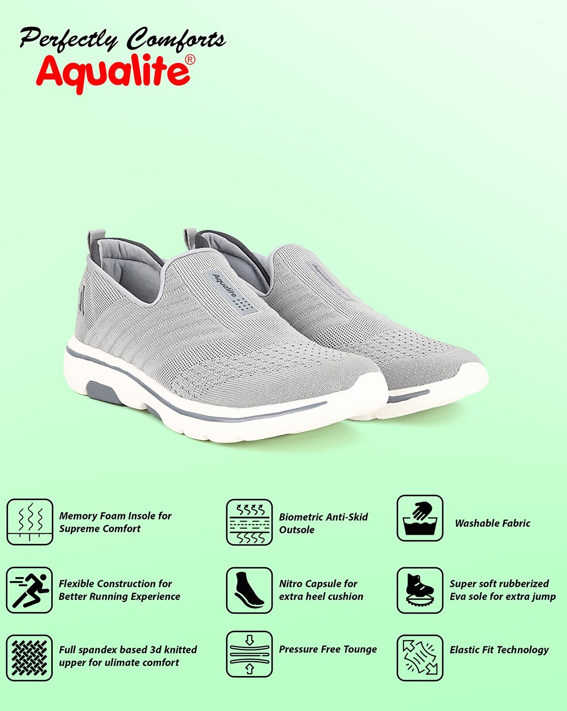 Aqualite Walking Shoes For Men - Buy Aqualite Walking Shoes For Men Online  at Best Price - Shop Online for Footwears in India | Flipkart.com