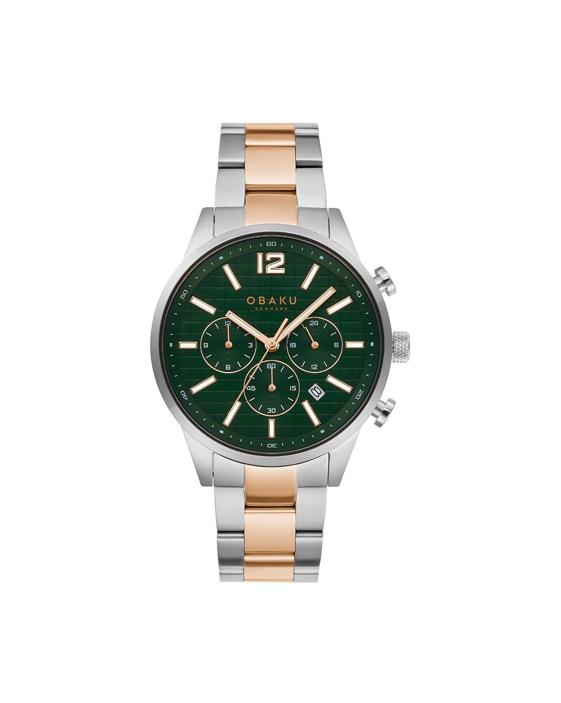 Obaku Watches Obaku Herrenuhr Buy Obaku Men Skov Dual Time